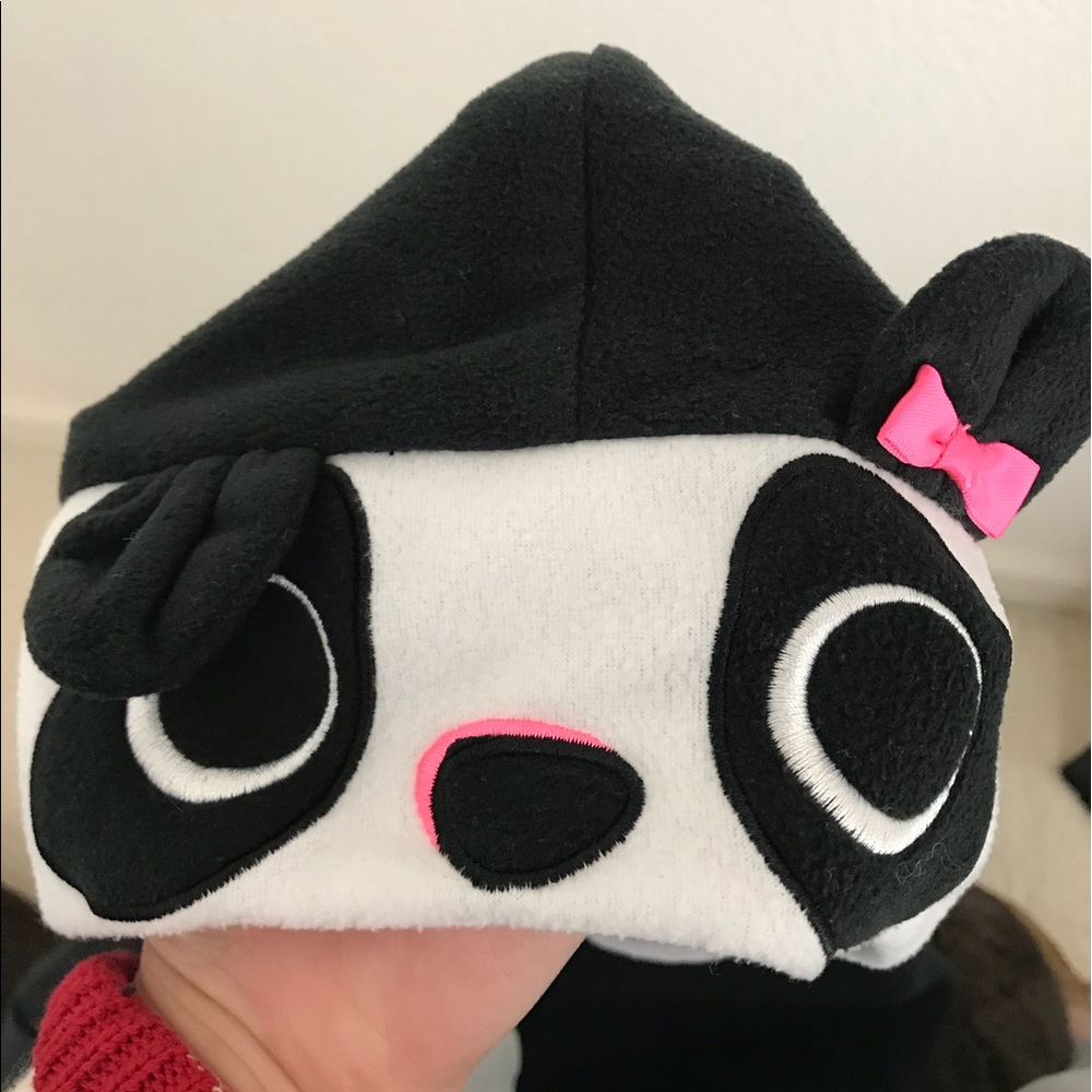 cozy panda onesie